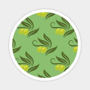 Olives branches pattern Magnet